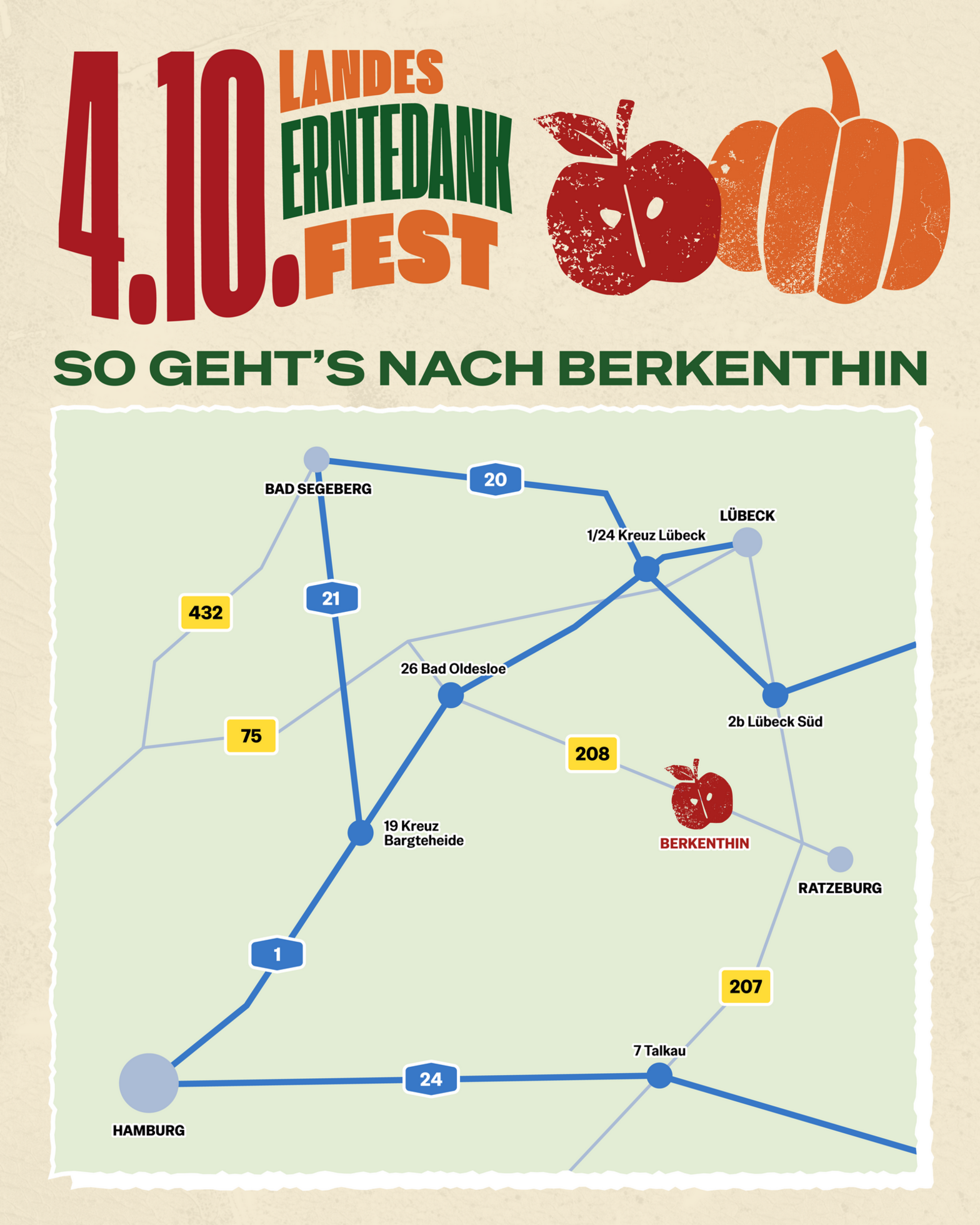 Blick auf eine Landkarte